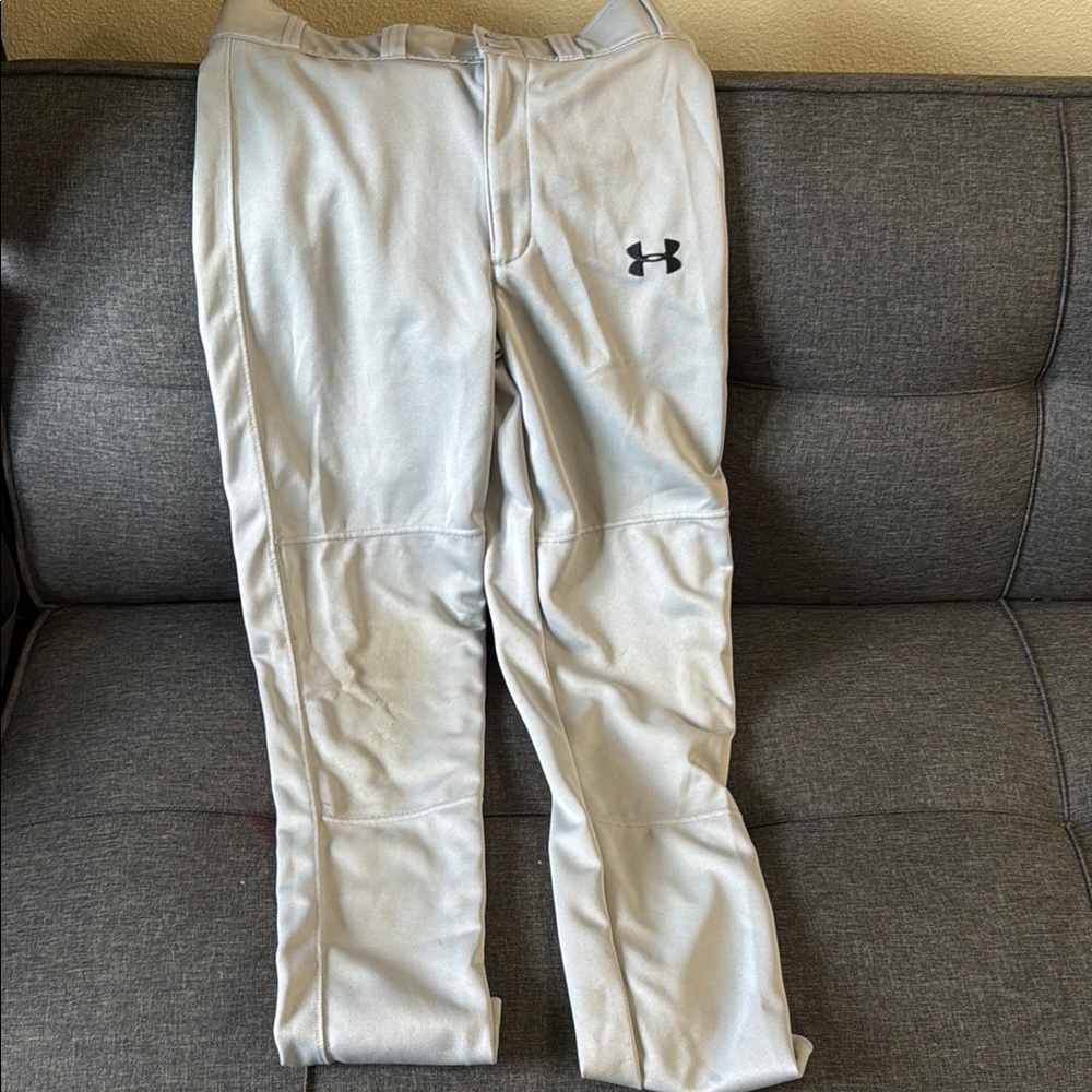 Under Armour Light Gray Performance Pants